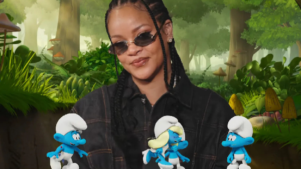 Rihanna Talks Smurfette Childhood Nostalgia Rihanna Talks Smurfette Childhood Nostalgia