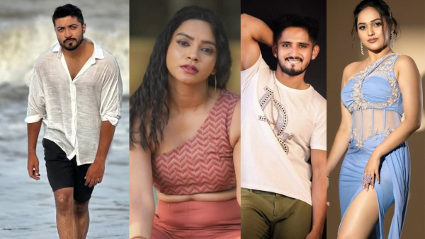 Dhanush Gowda Spandana Somanna Abhishek Srikanth Ashwini Gowda Dhanush Gowda Spandana Somanna Abhishek Srikanth Ashwini Gowda