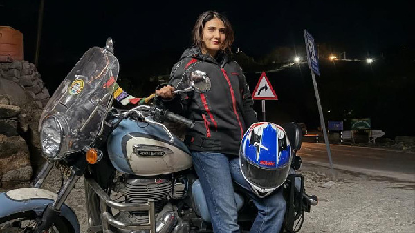 After Dhak Dhak Fatima Sana Shaikh Gets Back on Her Bike
