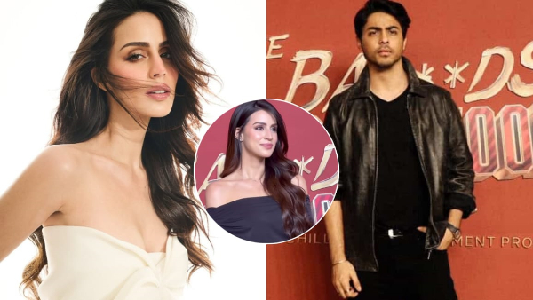Aryan Khan Rumored Gf Larissa Bonesi At The Bads Of Bollywood Premiere Aryan Khan Rumored Gf Larissa Bonesi At The Bads Of Bollywood Premiere