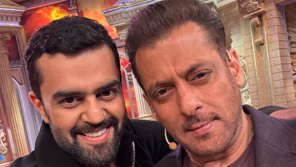 Maniesh Paul Shares Selfie With Salman Khan From The Sets