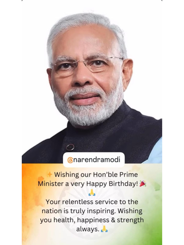 Isha Koppikar Extends Warm Birthday Wishes To Prime Minister