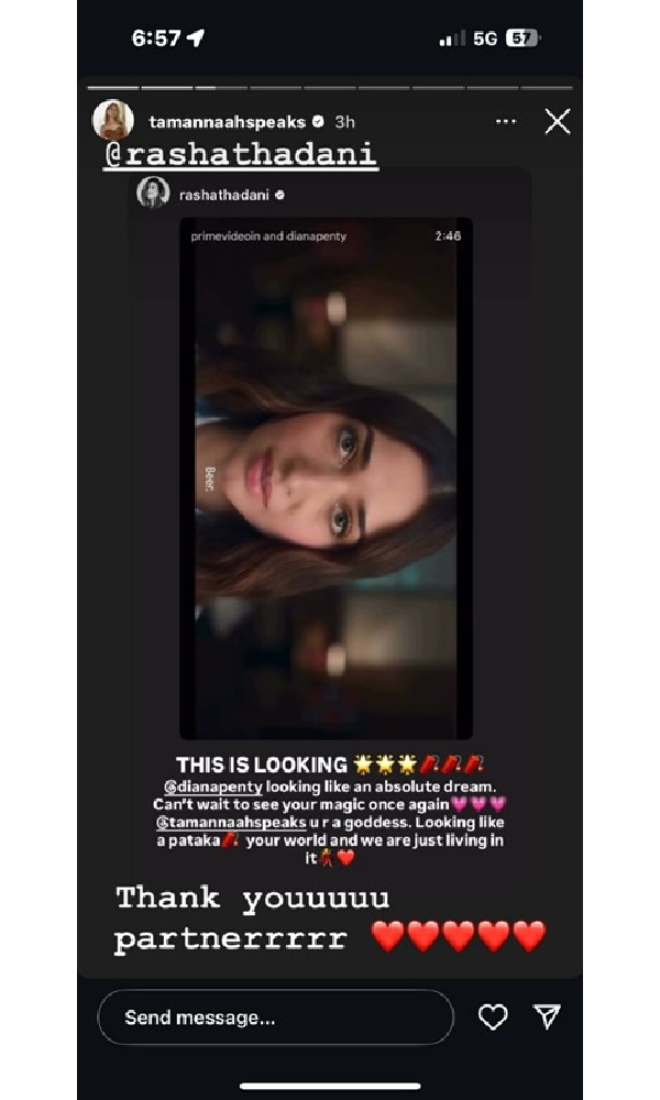 Do you Wanna Partner Mrunal Thakur Rasha Thadani Palak