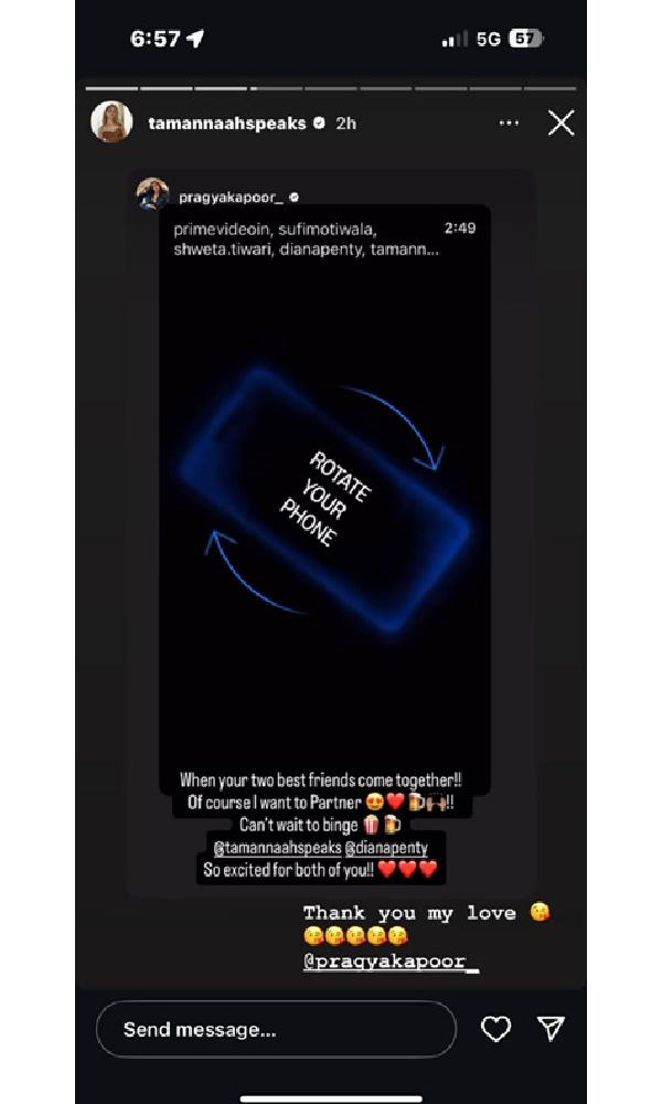 Do you Wanna Partner Mrunal Thakur Rasha Thadani Palak