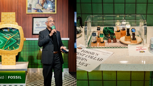 FOSSIL CELEBRATES NICK JONAS LIMITED-EDITION MACHINE LUXE