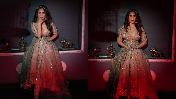 Nikita Rawal Stuns in a Golden Shimmer Look Nikita Rawal Stuns in a Golden Shimmer Look