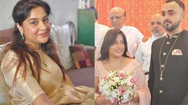 Neelathamara Actress Archana Kavi Marries Rick Varghese