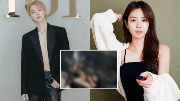 BTS Jimin-Song Da Eun New Viral Pics