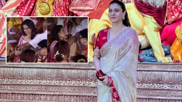Kajol Durga Pujo 2025 Viral Video Kajol Durga Pujo 2025 Viral Video