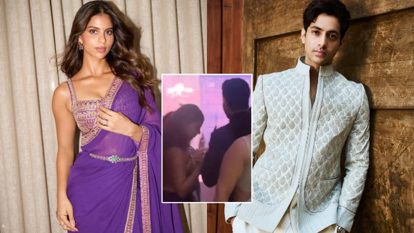 Suhana Khan-Agstya Nanda Unseen Video From Mnish Malhotra Diwali Part 2025