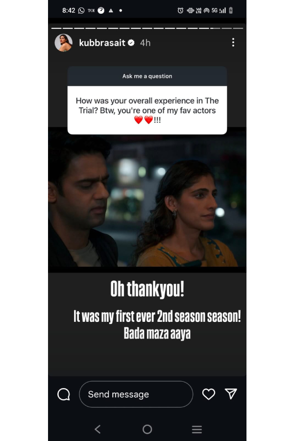 Kubbra Sait s Unfiltered Q amp amp A Wins Hearts