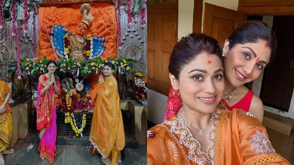 Shamita Shetty Seeks Divine Blessings at Saptashrungi Devi Shamita Shetty Seeks Divine Blessings at Saptashrungi Devi