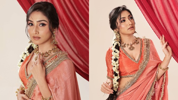 Donal Bisht s Saree Look Redefines Timeless Indian Royalty
