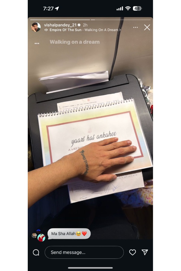 Vishal Pandey Teases Yaari Hai Ankhaee amp amp Hostage Love