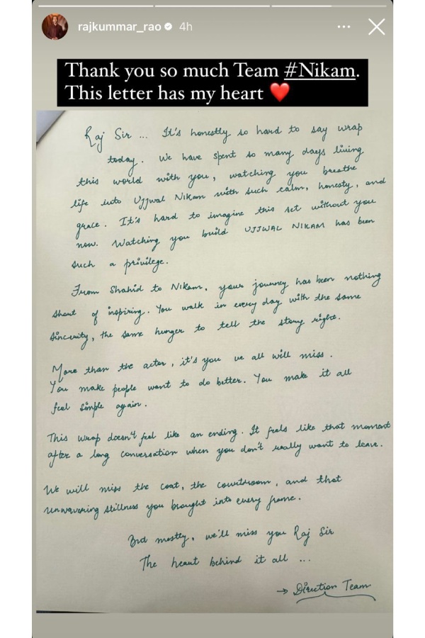 As Raj Wraps Up Shooting for His Next Biopic Nikam