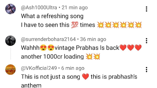 The RajaSaab Song Undisputed Pan-India Superstar Prabhas