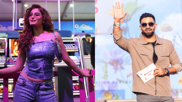 Rasha Thadani Rahul Dua At Nykaaland 2025 In Delhi Rasha Thadani Rahul Dua At Nykaaland 2025 In Delhi