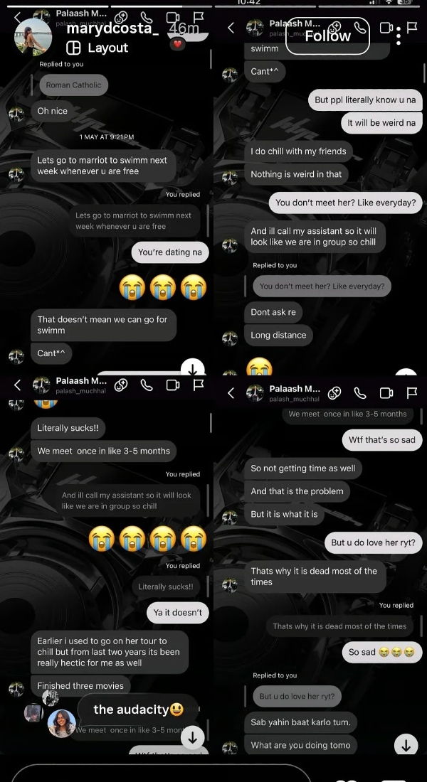 Did Palash Muchhal Cheat On Smriti Mandhana