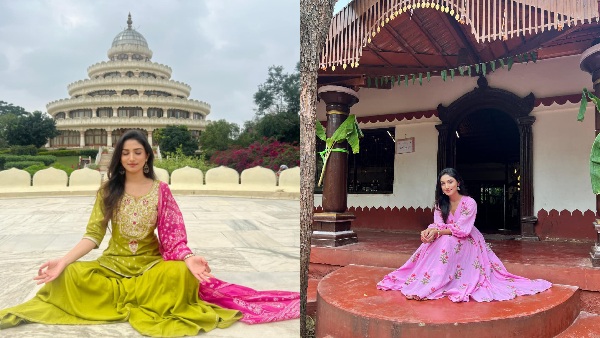 Donal Bisht Meets Sri Sri Ravi Shankar