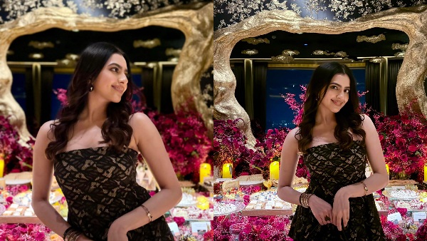 Kashika Kapoor Stuns in Black Tube Dress Radiates Elegance