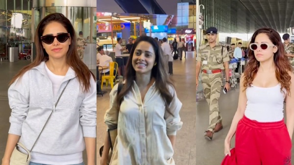 Top 5 Nushrratt Bharuccha s Airport Look