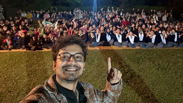 Priyanshu Painyuli celebrates Christmas With School Kids Priyanshu Painyuli celebrates Christmas With School Kids