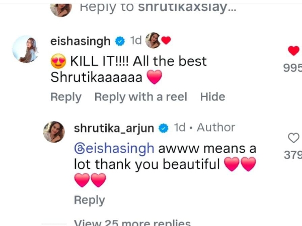 The 50 Shrutika Arjun Gets Support From BB18 Friends