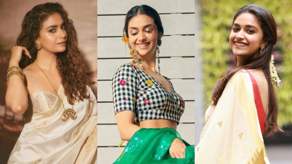 Keerthy Suresh s 7 Pongal-Perfect Looks to Shine This Harvest Season Keerthy Suresh s 7 Pongal-Perfect Looks to Shine This Harvest Season