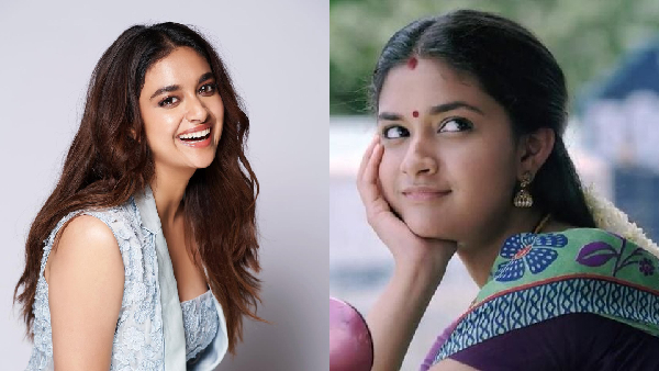 Keerthy Suresh Wins Best Actress For Paambu Sattai