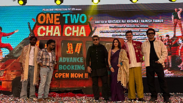One Two Cha Cha Chaa Team Promotes Film in Patna Ahead