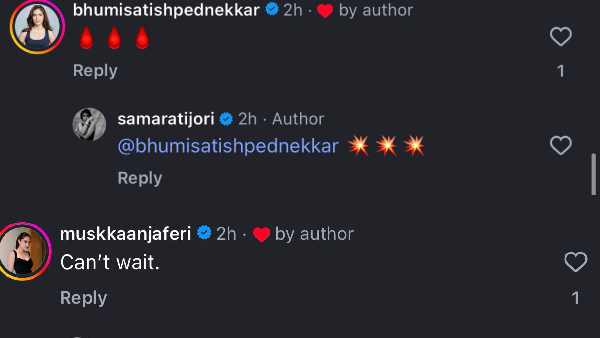 Bhumi Pednekar Zahaan Kapoor amp amp Others Praise Samara Tijori