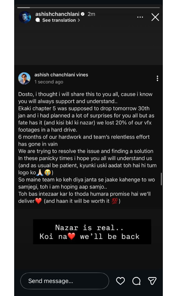 Ekaki Chapter 5 Episode Release Date Why It Got Delayed