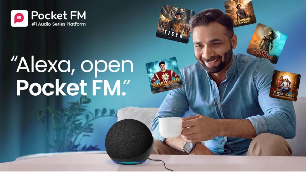 Pocket FM Brings Its Audio Series Library to Amazon Alexa