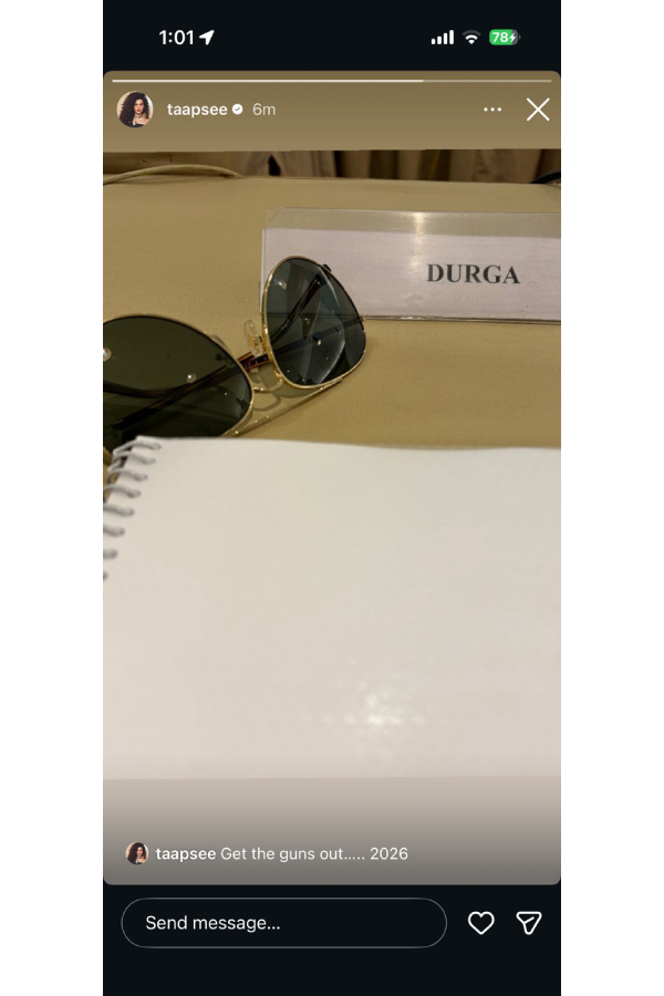 Has Taapsee Pannu Started Shooting For A New Film