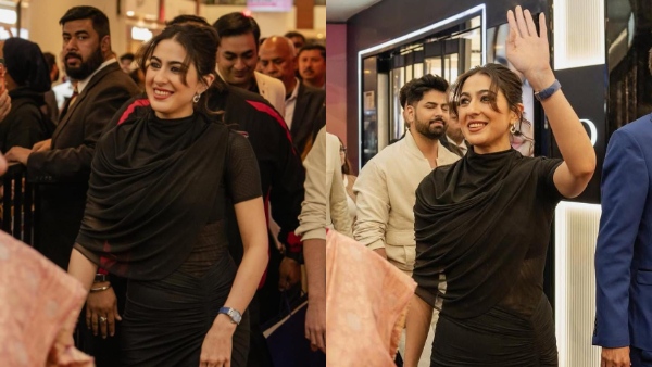Sara Ali Khan Dressed To Perfection In Black