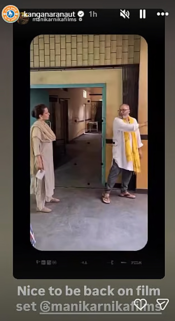 Kangana Ranaut Starts Filming Bharat Bhhagya Viddhaata