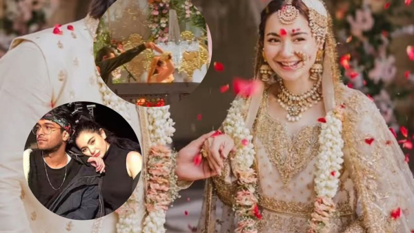 Hania Aamir Gets Married To Asim Azhar Meri Zindagi Hai Tu Actress Decks Up As Bride In FIRST Wedding Video