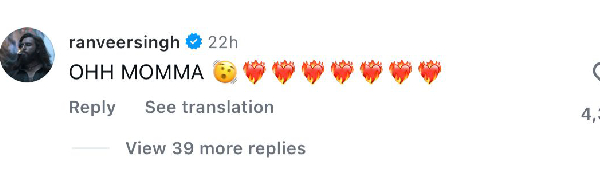 Ranveer Singh Wins Hearts With His Comment On Wife