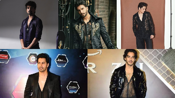 TOP 5 Actors Serving Main-Character Energy in Sheer Shirts