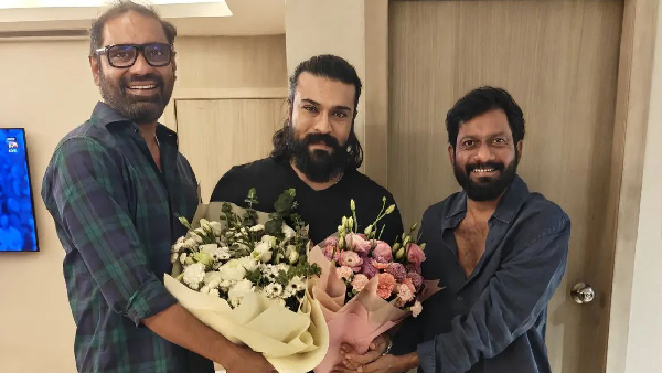 Peddi Producer Venkata Satish Kilaru And Director Buchi Babu