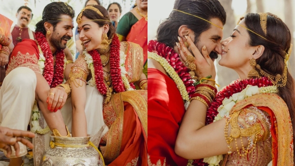 Vijay Deverakonda And Rashmika Mandanna Are Married First Pics Are OUT Vijay Deverakonda And Rashmika Mandanna Are Married First Pics Are OUT
