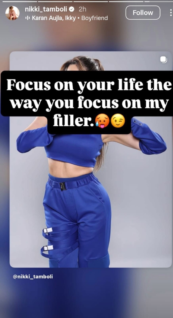 The 50 Nikki Tamboli Shuts Down Aarya Jadhao s Mocking