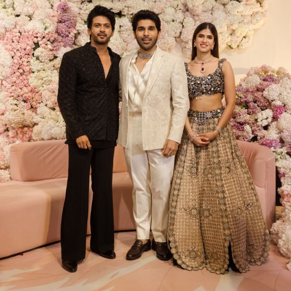 अल्लू सिरीश-नयनिका रेड्डी प्री-वेडिंग रिसेप्शन तस्वीरें