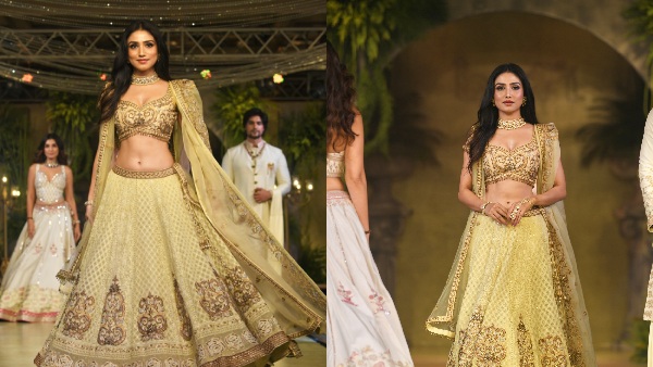 Donal Bisht Embraces Sita-Inspired Elegance at Fashion Show Donal Bisht Embraces Sita-Inspired Elegance at Fashion Show