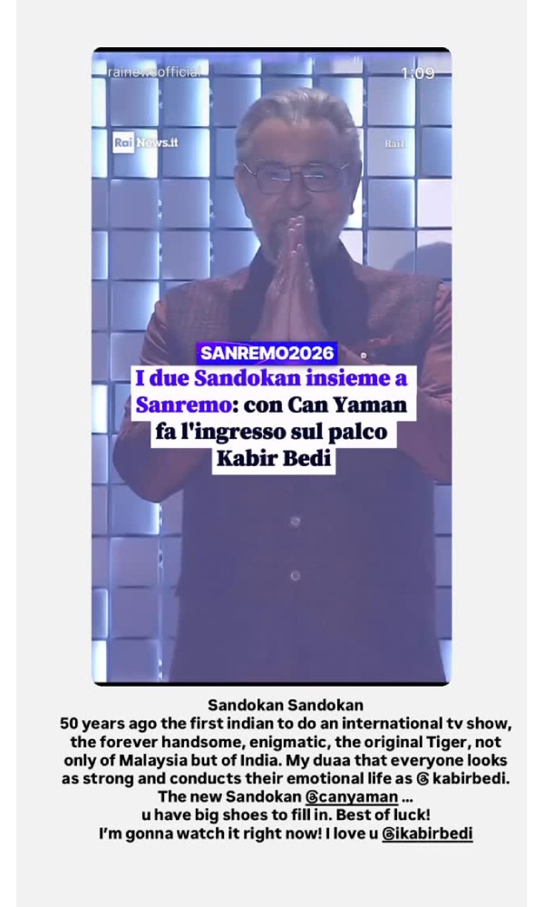 Salman Khan Calls Kabir Bedi the Original Tiger