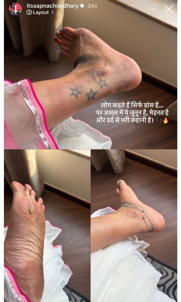 Sapna Choudhary Gives a Rare Glimpse Into the Reality