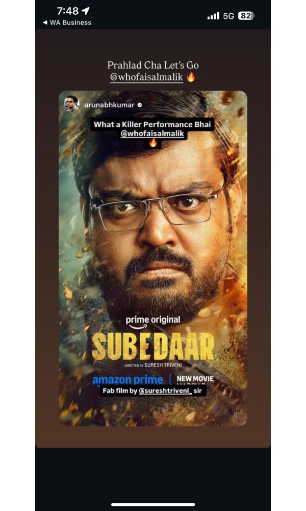 The Viral Fever Congratulates Faisal Malik For His Work