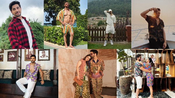 Summer Coded Shirt Picks By Varun Dhawan Aparshakti Khuran