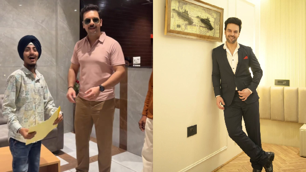 Ssanjay Gaggnani Receives Special Handmade Sketch