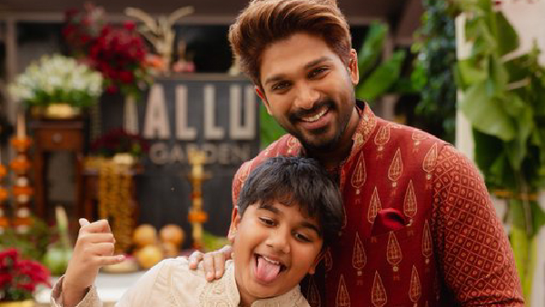 Icon Star Allu Arjun Shared Birthday Wishes For Son